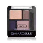 Marcelle Talc-Free Quintet Eyeshadow, Cherry Blossom, Luminous Shimmer and Velvety-Matte Finishes, Hypoallergenic, Fragrance-Free, Cruelty-Free, Vegan, Paraben-Free, Mineral Oil-Free, 5.6 g