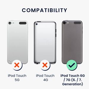 kwmobile iPod Touch 6G/7G Case – Light Blue Protective Cover