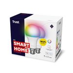 Trust WiFi B22 Smart Bulb, Colour Changing Light Bulb, Works with Alexa and Google Home, No Hub Required, 2.4GHz WiFi Bulb, LED Alexa Light Bulb, White & Colour [Amazon Exclusive] - 2 Pack