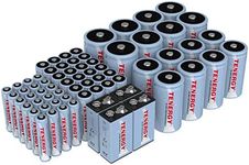 Tenergy AA AAA C D 9V Battery, NiMH