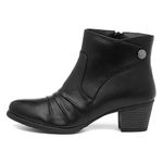 Lilley Mary Womens Black Heeled Ankle Boot - Size 5 UK - Black