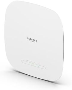 NETGEAR Cloud Managed Wireless Access Point (WAX615) - WiFi 6 Dual-Band AX3000 Speed | Up to 256 Client Devices | 802.11ax | Insight Remote Management | PoE+ Powered or AC Adapter (not Included)