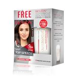 REVLON Top Speed Hair Color For Woman - Brownish Black 68 (with Outrageous Conditioner 190 ml), (3S10978E16463668)