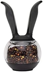 Chef'n PepperBall Pepper Grinder Mill, Black/Clear '8 x 8 x 15 cm 85300