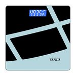 Venus (India) Electronic Digital Personal Bathroom Weighing Scale,Weighing Machine for Body Weight, Battery Included, 2 Year Warranty 6399 (Grey)