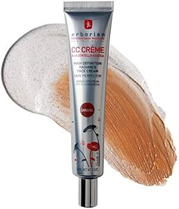 Erborian Color Correcting CC Cream with Centella Asiatica, Caramel - Light Multi-Purpose Facial Concealer with Illuminating Finish Soothes & Hydrates Skin - SPF Korean Skincare Skin Perfector - 1.5 Oz