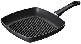 Scanpan Classic Induction 10 1/2 Inch Nonstick Square Grill Pan – Compatible with All Cooktops, Induction Ready, Metal Utensil Safe, Oven Safe to 500°F, Dishwasher Safe