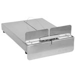 ANDUSTRIAL - Commercial Grade Stainless Steel Cheese Cutting Board - 6 Wires 24" + 2 Pairs of Handles + 1 Cheese Cutting Board