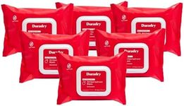 Duradry Antiperspirant Wipes - Maximum Strength, Antiperspirant for Hands & Feet, Deodorizing Sweat Wipes, Talc-Free, Blocks Sweat & Odor, Dermatologist Recommended - Unscented (6-Pack)