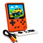 Retro Handheld Gaming Console with 400+ ClassicGames | 3.0-Inch LCD Screen | Rechargeable Battery | Portable Video Game Player with TV Output | Fun Gift for (Ages 14+) & Adults(Multi Color)