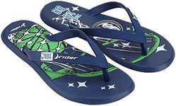 Rider R1 NBA Athletic Flip-Flops for Men, Dallas Mavericks, 13