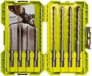Ryobi RAK08SDS2 SDS+ Masonry Bit Set (8 Piece)