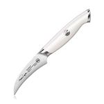 Cangshan Thomas Keller Signature Collection Swedish Powder Steel Forged, 2.75-Inch Peeling Knife, White