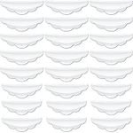 24 Pieces Silicone Eyelash Shield Pads with S/M/L Size, Lash Lift Rods Makeup Beauty Tool Makeup Utensil Reusable Lash Lifting Shield Pads Supplies