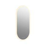 Kohler ModernLife™ Capsule Lighted Mirror for Bathroom | Wall-Mounted HD Mirror | 100% Silver Coating, Defogger | 3 Color Temperatures & 3 Brightness Levels | 3 Yrs Warranty, 510 x 1018 mm