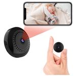 DDLC V380 PRO WiFi CCTV Security Camera for Home Outdoor High HD Focus Magnet Mini Magnetic Live Stream Night Vision IP Wireless 1080P Camera for Home Offices Security (Mini Magnet)