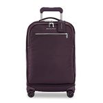 Briggs & Riley Rhapsody Softside Underseat Carry On Cabin Spinner, Plum, Wide 16-Inch, one Size