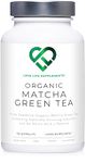 Organic Japanese Matcha Green Tea Capsules (New & Improved) | 120 Capsules (60 Servings) 1000mg per Serving | Powerful Anti-Oxidant | No Fillers - Pure Matcha Powder | Made in UK Under GMP License