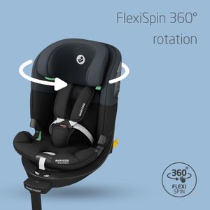 Maxi-Cosi Emerald S 360 Car Seat – Black, Rotating Baby Seat