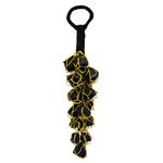 Crystu Natural Black Tourmaline Tumble Stone Car Hanging Accessories and Door Hanging Items Reiki Healing and Crystal Healing Stones Size 15 CM Apporx (Color : Black)