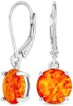 Simple Round Solitaire Orange Creat