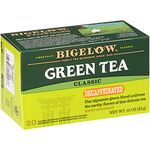 Bigelow Decaffeinated Green Tea, 20-Count Boxes (Pack of 6)