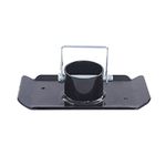 TOWKING Trailer Jack Foot Plate, Black