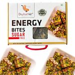 DRY FRUIT HUB Energy Bites Sugar Free 500 Gm | With Sweetness Of Dates | Dry Fruit Chikki | Healthy Snacks With Goodness Of Kaju Badam Pista Dates And Pure Ghee | Dates Barfi
