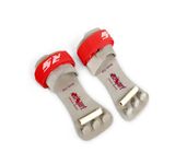 Reisport Men's Hook & Loop High Bar Grips, Gymnastics, Gray