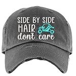 Side by Side Hair Don't Care Hat wi