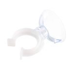 uxcell Aquarium Suction Cup Clips Airline Tube Holders Clamps for Fish Tank Clear 17mm 12Pcs