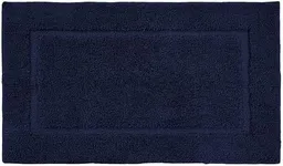 LANE LINEN Bathroom Rug Mat - 20" x 32", Extra Soft Absorbent Premium Bath Mats for Bathroom Sets, Non Slip Shower Mats for Bathroom, Bathroom Mat Set, Bath Mats for Bathroom Floor, 1 Piece - Denim