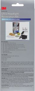 3M Ultra Headlight Restoration Kit – Complete Lens Cleaning System