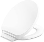 KOHLER K-75758-95, K-75758-0 K-28005-0 Drift ReadyLatch Quiet Close Round Toilet Seat, White