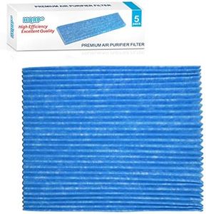 HQRP Air Purifier Filter (5 pcs) for DAIKIN MC70L MC70LVM MCK75K MCK75L MC75K MC75L MC75M MC75N MC75P MC80R Series Air Purifiers, KAC017A4 Coaster