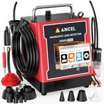 ANCEL L5000 PRO Upgraded Smoke Machine Automotive Adds Pressure Decay & Vacuum Test for EVAP Turbo Vacuum & More, Smoke Tester Automotive with Built-in Pump, LCD Screen, Detects Micro to Major Leaks