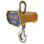 KATSU Crane Scale 3000kg Industrial Heavy Duty Electronic Crane Scale with Remote Control, Portable Digital Hanging Weighing Scale 5-Digit LED Display for Warehouse Distribution Centre 833140N