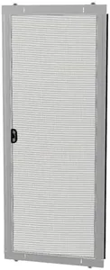 Petscreen® Dog & Cat Resistant Assembled Sliding Patio Door Screen (White) 36" X 80" - The Perfect Patio Screen Door for Families and Households with Pets!