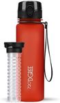 720°DGREE Water Bottle uberBottle +Fruit Infuser - 500ml - BPA-Free, Leakproof - Reusable Tritan Sports Bottle for Fitness, Workout, Bike, Outdoor, Yoga - Lightweight, Sustainable