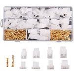 Kinstecks 380PCS 2.8mm Automotive Connector Kit 2 3 4 6 Pin Automotive Electrical Wire Connectors Kit for Motorcycle Motorbike Car Truck Scooter Boats Electric Instruments