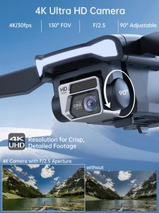 CHUBORY A77 4K Drone – 84min Flight Time, HD Camera