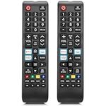 (Pack of 2) Universal Remote Control for Samsung TV,Replacement Remote for All Samsung Smart LCD LED Curved HDTV 3D TVs