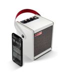 Positive Grid Spark MINI 10W Portable Smart Guitar Amp & Bluetooth Speaker with App for Playing Guitar at Home or Travel (Pearl)