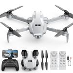 Holy Stone HS130 Mini Drone for Kids Adults with 1080P HD Camera, Foldable RC Quadcopter with 3 Speed Modes, Tap Fly, 3D Flips, Voice and Gesture Control, 2 Batteries, Kid Gift Toys for Boys Girls