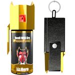 Pepper Spray for Men and Women (Pack of 1) Golden Armor Ultra Extra Strong by Devil Will Cry Brand