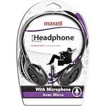 Maxell® HP-100 On-Ear Headphones wi