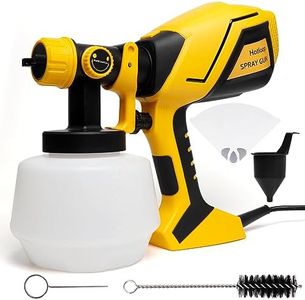 Pistola Pintura, 1200ml Pistola de Pintura, Pistola pulverizadora de Pintura HVLP, pulverizador de Manchas de 1200 ml para Pintura de Casas, cercas, Muebles, sillas de jardín, Puertas, etc.