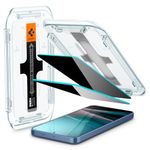 Spigen EZ Fit Privacy Tempered Glass Screen Protector Guard For Samsung Galaxy S25 / Galaxy S24 (2 Pack)