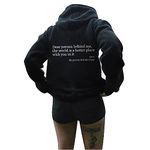 KUIH Dear Person Behind Me Hoodie, Dear Person Behind Me Sweatshirt for Women, Dear Person Behind Me Hoodie You Are Enough,The World Is A Better Place with You In It Pullover Fashion 2023 Tunic