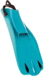 SCUBAPRO GO Sport Scuba Fin for Scuba Diving, Snorkeling and Swimming, with Bungee Open Heel Strap, Small, Turquoise